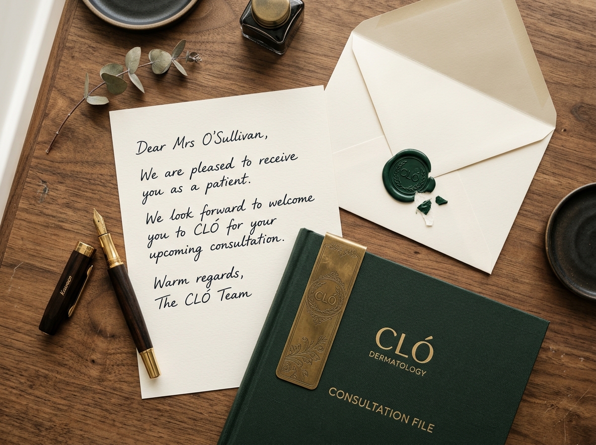 Cló welcome letter